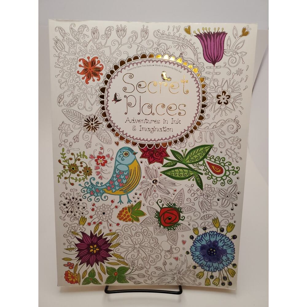 Secret Places Adventures in Ink and imagination (Coloring Book)